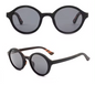 Our Connie Range Round Lens Wooden Veneer Sunglasses