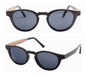 Our Thelma Range Round Lens Wooden Veneer Sunglasses