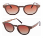 Our Thelma Range Round Lens Wooden Veneer Sunglasses