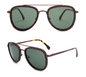 Our Aarron Range Aviator Style Wooden Veneer Sunglasses