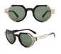 Our Laurance Range Round Lens Wooden Veneer Sunglasses