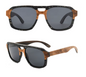 Our Newman Range Aviator Wooden Veneer Sunglasses