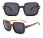 Our Baylie Range Oversized Wooden Veneer Sunglasses