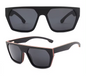 Our Wilson Range Geometric Wooden Veneer Sunglasses